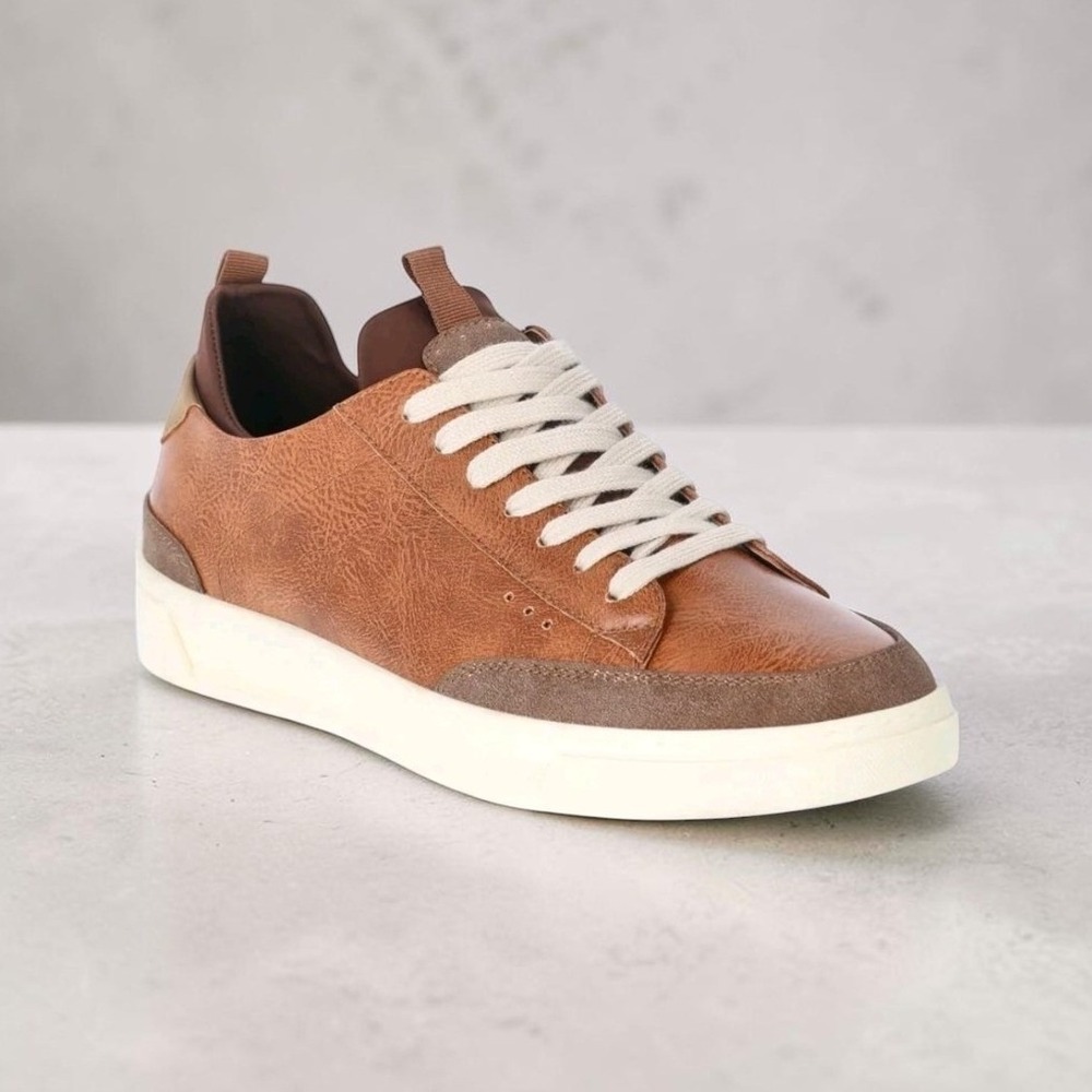 Madden NYC Markk Court Men's Brown Casual Sneakers Size 8  New NWT